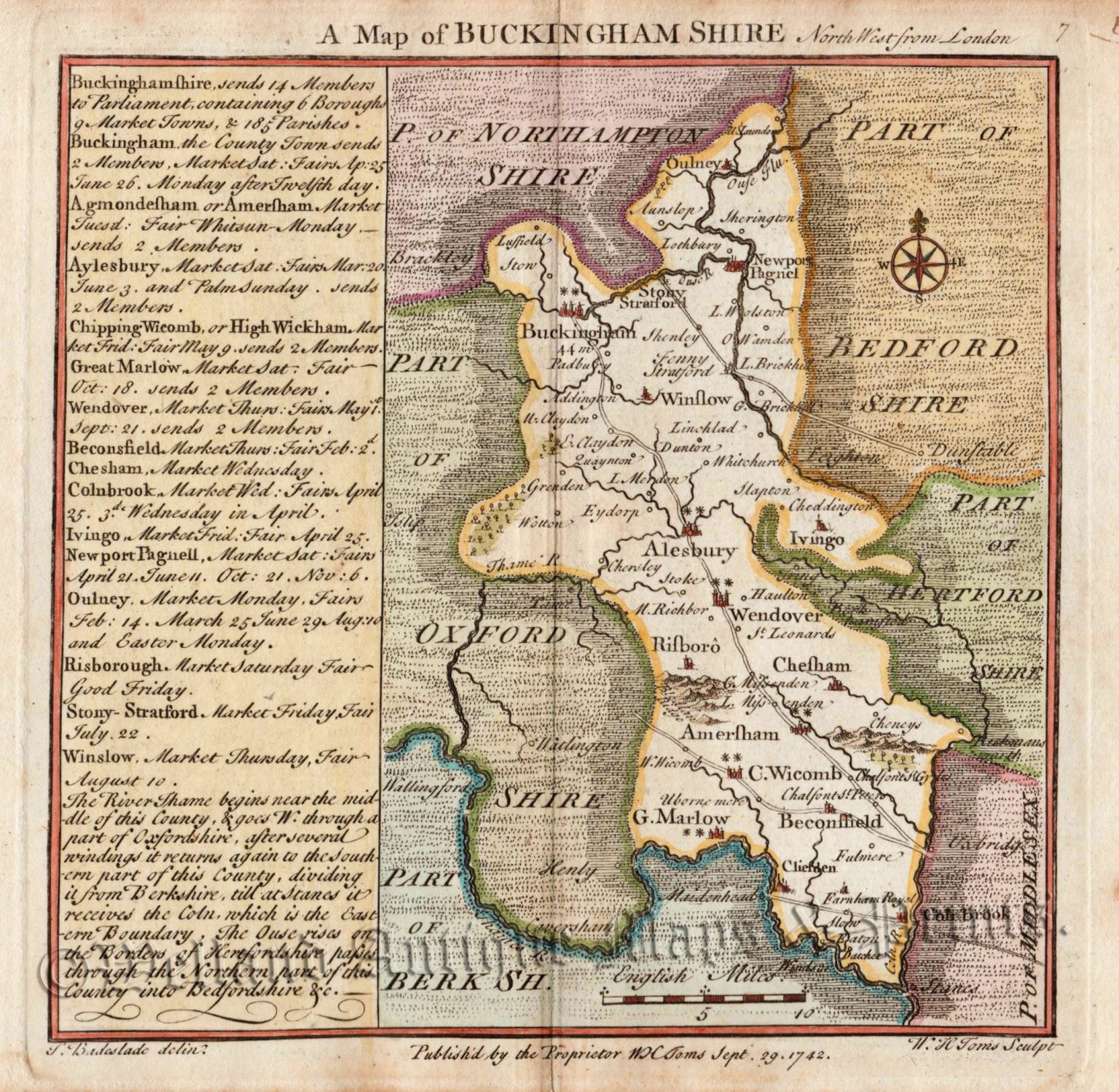 Buckinghamshire Maps Archives Welland Antique Maps Buckinghamshire Maps Archives Welland Antique Maps