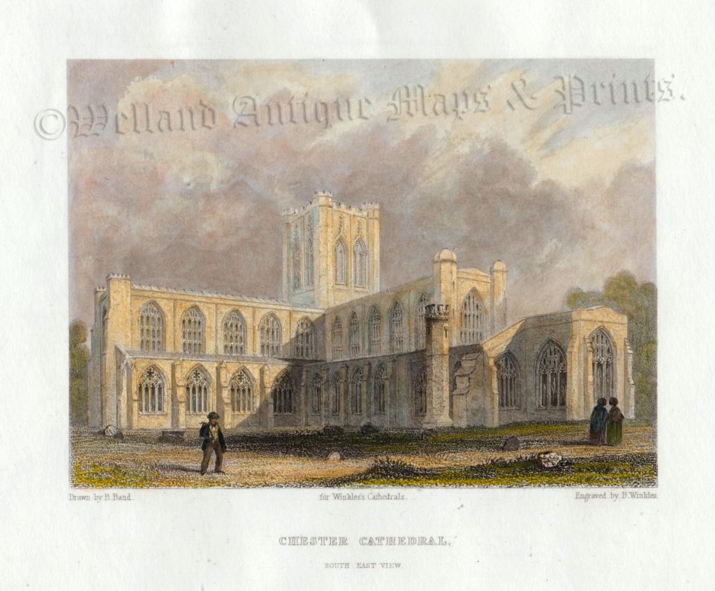 Cheshire Prints Archives - Welland Antique Maps