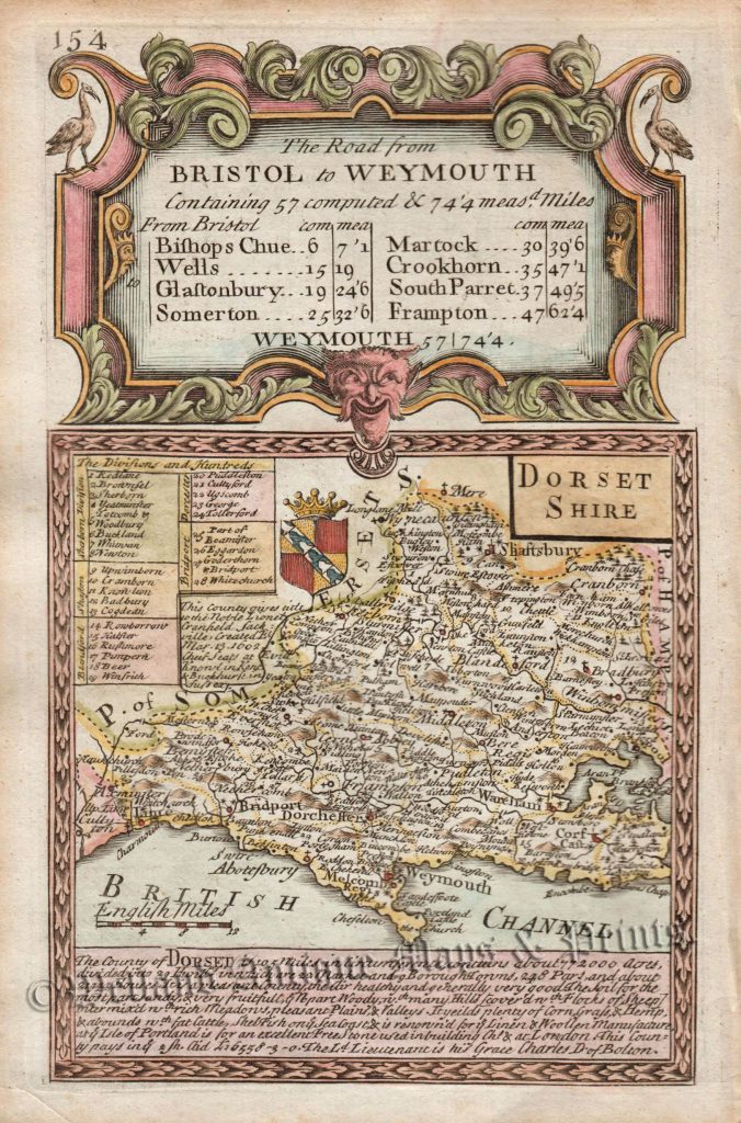 Dorset Maps Archives - Welland Antique Maps