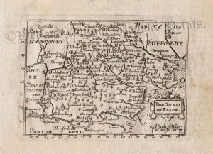 'THE COUNTY OF ESSEX.' by John Bill c.1626