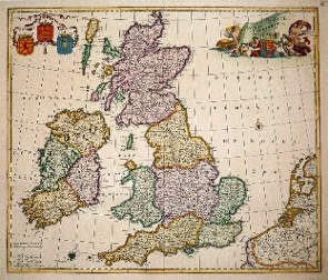 Great Britain & Ireland with Regional Maps