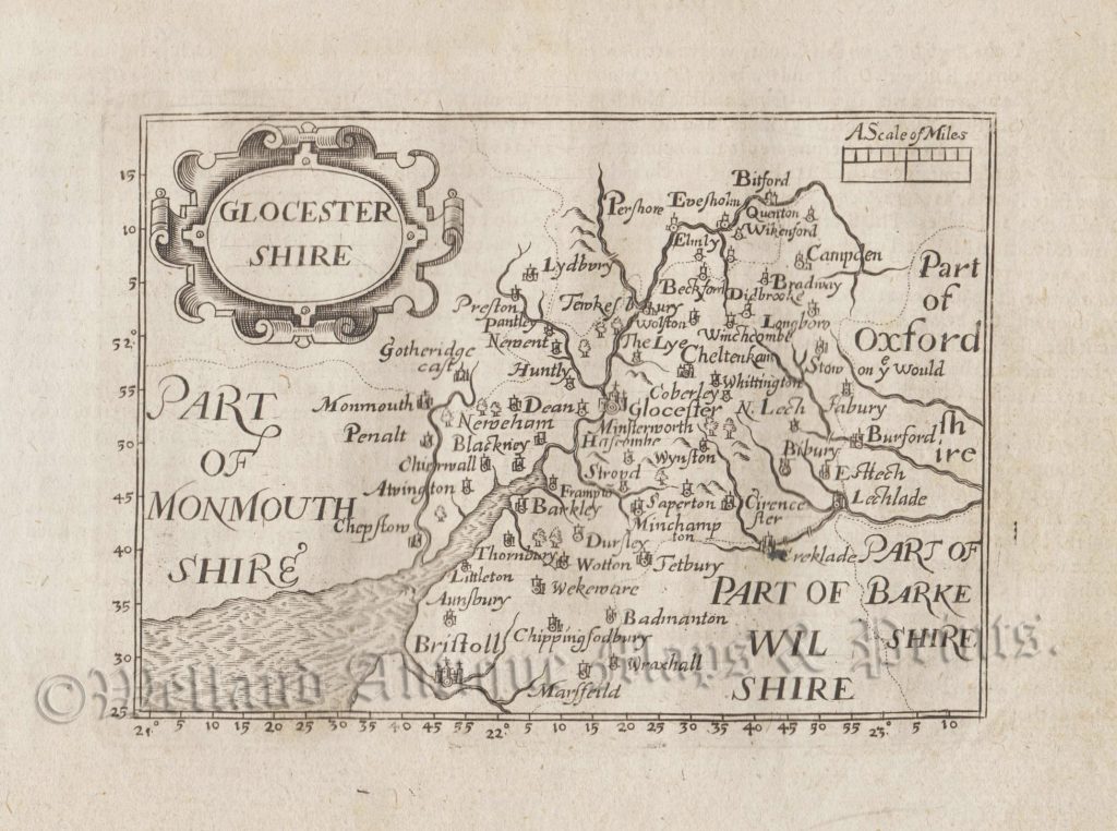 Gloucestershire Maps Archives - Welland Antique Maps