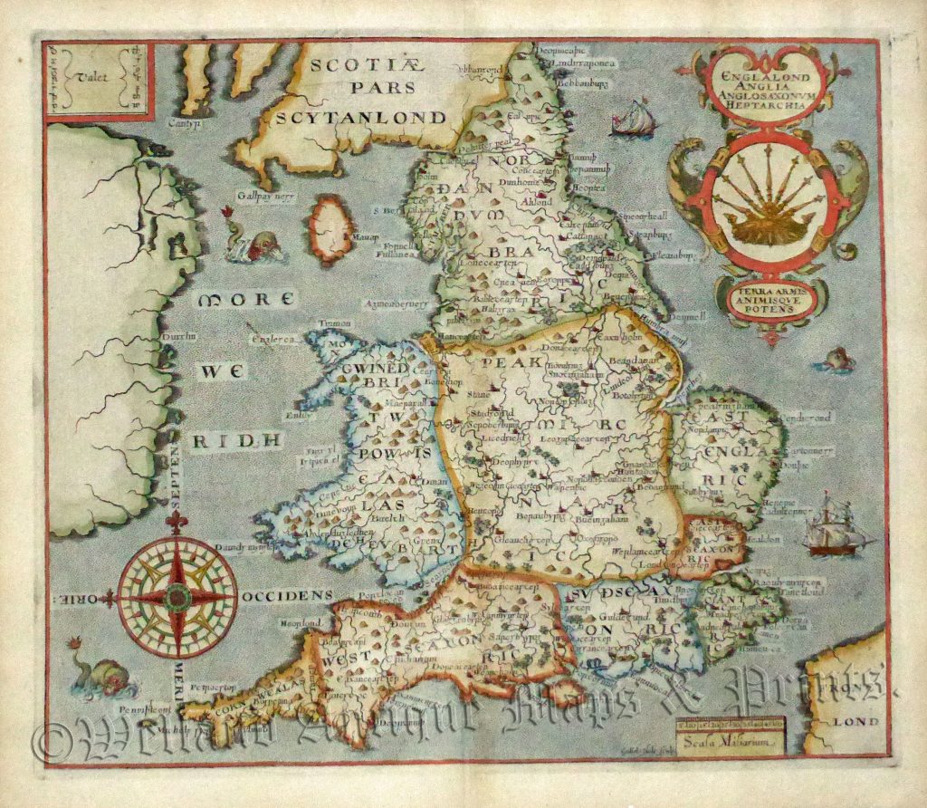 Map Archive England England & Wales Maps Archives - Welland Antique Maps