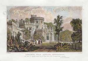 'LUSCOMBE, NEAR DAWLISH, DEVONSHIRE.' by T. Allom / Le Petit c.1830