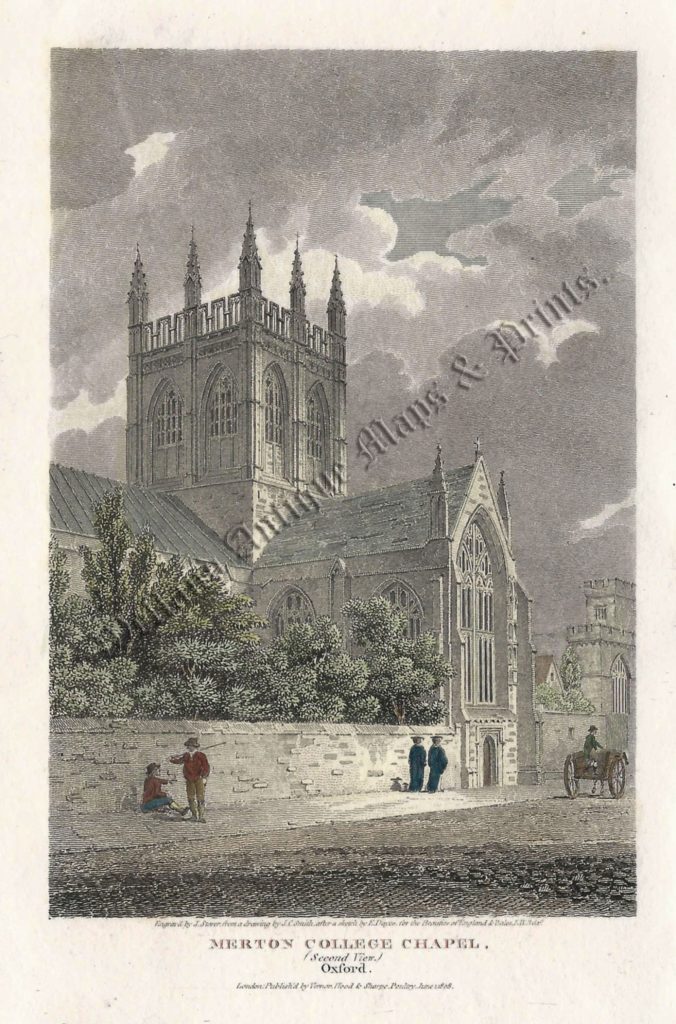 Merton College Archives - Welland Antique Maps