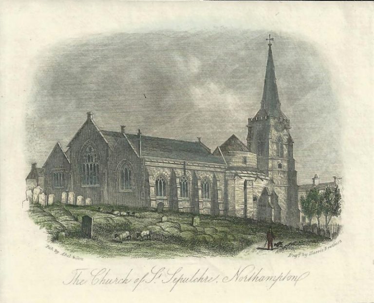 'St. Peters Church Northampton' by Harris Brothers / Abel & Son c.1850s ...