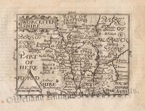 'WORCESTER SHIRE' by John Bill c.1626