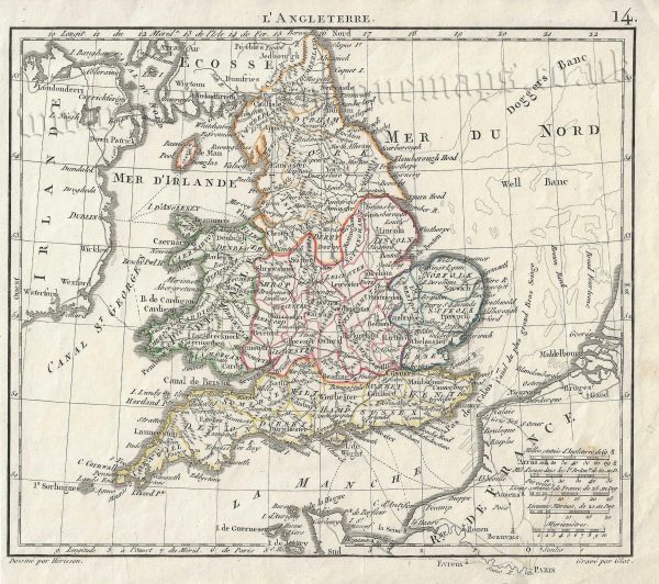 'L'ANGLETERRE' by E. Herisson / R. Glot c.1811
