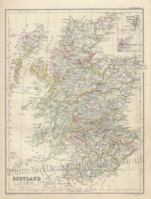 'SCOTLAND' by W. & A. K. Johnston c.1877