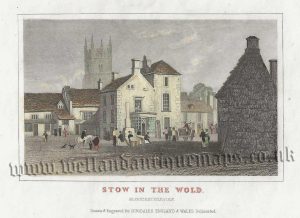 'STOW IN THE WOLD.' (Stow-on-the-Wold) by Thomas Dugdale c.1835-1860