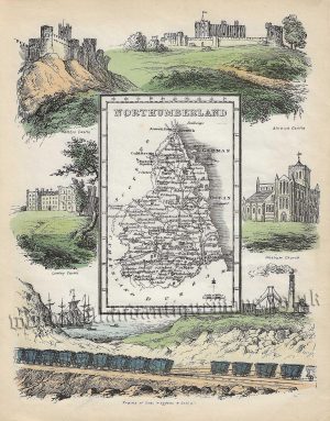 'NORTHUMBERLAND' by 'Reuben Ramble' (Rev. Samuel Clark) c.[1844?] 1845