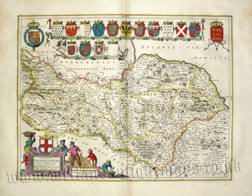 North Riding Maps Archives - Welland Antique Maps