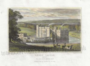 'LEEDS CASTLE. KENT.' by G. Shepherd / T. Garner c.1830
