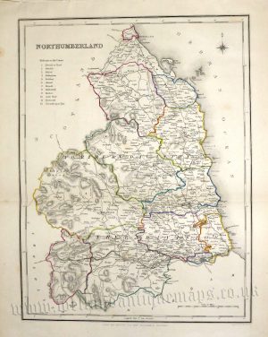NORTHUMBERLAND’ by R. Creighton / J. & C. Walker / S. Lewis c.1844