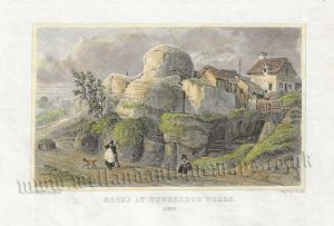 'ROCKS AT TUNBRIDGE WELLS, KENT.’ by G. Shepherd / J. Rolph c.1830