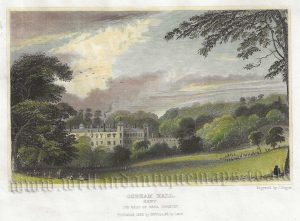'COBHAM HALL. KENT’ by Campion / J. Rogers c.1830