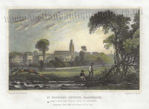 'ST. GEORGE'S CHURCH, RAMSGATE.' (Kent) by G. Shepherd / T. Garner c.1830