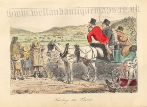 'Hunting the Hounds.’ by John Leech (R. S. Surtees) c.1853