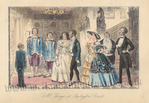 'Mr. Sponge at Jawleyford Court.' by John Leech (R. S. Surtees) c.1853