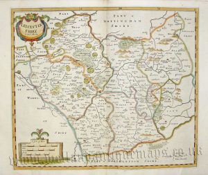 ‘LEICESTER SHIRE by Rob.t Morden’ c.1722
