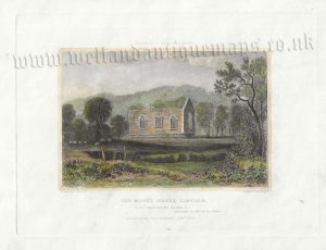 'THE MONK'S HOUSE LINCOLN.' (Ruins of the chancel of Monks Abbey) by J. Salmon / J. Rogers c.1833