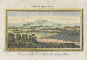 'View of White Horse Hill in the County of Berks' from 'England Display'd' c.1769
