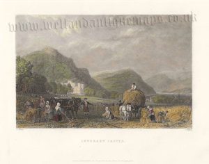 ‘INVERARY CASTLE.’ by T. Allom / T. Higham c.1835
