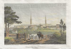 ‘COVENTRY…Warwickshire.’ by Henry Jeayes / J. Burnett c.1809 (‘Beauties of England & Wales’)