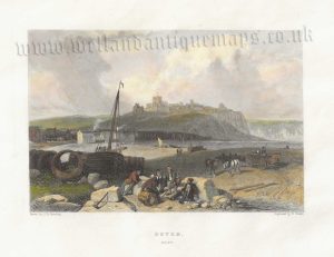 ‘DOVER. KENT’ by J. D. Harding / W. Finden c.1837