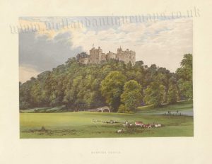 ‘DUNSTER CASTLE’ by A. F. Lydon / B. Fawcett / F. O. Morris c.1864-1880.