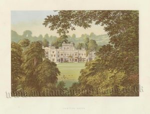 ‘HAMPTON COURT’ (Herefordshire) by A. F. Lydon / B. Fawcett / F. O. Morris c.1864-1880.