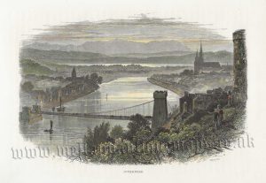 'INVERNESS.' (Scotland) by W.H.J. Boot / J. W. Whymper ('Picturesque Europe') c.1875