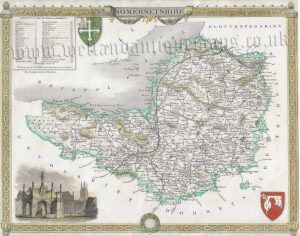 'SOMERSETSHIRE' by Thomas Moule c.1840s