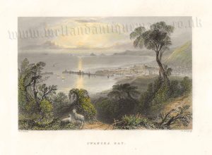 ‘SWANSEA BAY.’ (South Wales) by W. H. Bartlett / J. C. Armytage c. 1841/1842