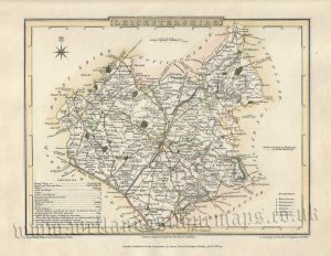 'LEICESTERSHIRE' by G. Cole & J. Roper c.1807