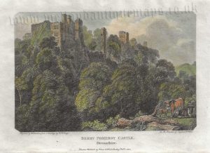 ‘BERRY POMEROY CASTLE, Devonshire.’ by W. M. Craig / W. Hawkins c.1801