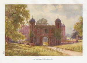 'THE GATEWAY, CHARLECOTE' by E. W. Haslehust c.1910-1940s