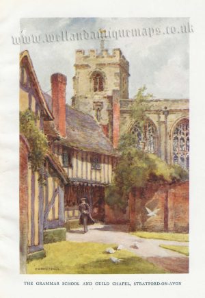 STRATFORD-ON-AVON’ by E. W. Haslehust c.1910-1940s