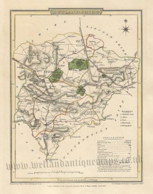 ‘RUTLANDSHIRE’ by G. Cole & J. Roper c.1808 / 1810